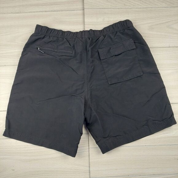 Eddie Bauer Swim Trunks Shorts Mens Medium 32 Waist Black Hiking Quick Dry Beach - Picture 2 of 8